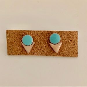 Painted Ceramic Earrings